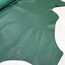 Load image into Gallery viewer, Green Smooth Leatherhide