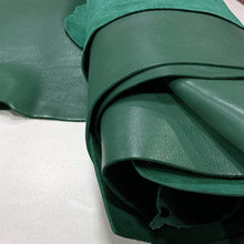 Load image into Gallery viewer, Green Smooth Leatherhide