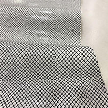 Load image into Gallery viewer, Black&White Glossy Snake Print