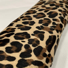Load image into Gallery viewer, Beige Leopard Print Ponyskin