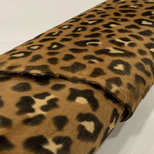 Load image into Gallery viewer, Light Brown Leopard Pony leather