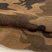 Load image into Gallery viewer, Brown Camouflage Leather
