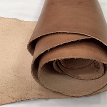 Load image into Gallery viewer, Brown Vegetable tanned leather (Belly)