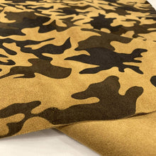 Load image into Gallery viewer, Camel Camouflage Leather