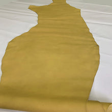 Load image into Gallery viewer, Yellow Veg Tanned leather 1.2mm (Belly)