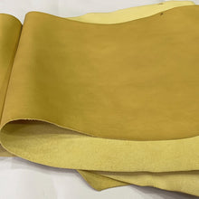 Load image into Gallery viewer, Yellow Veg Tanned leather 1.2mm (Belly)