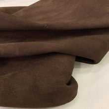 Load image into Gallery viewer, Brown Strech Suede Lambskin