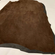 Load image into Gallery viewer, Brown Strech Suede Lambskin