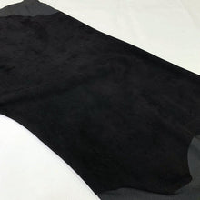 Load image into Gallery viewer, Black Strech Suede Lambskin
