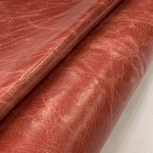 Load image into Gallery viewer, Red Pull up Leather