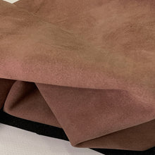 Load image into Gallery viewer, Puce Strech Suede Lambskin