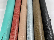 Load image into Gallery viewer, Croco Print Leather