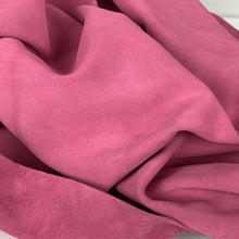Load image into Gallery viewer, Tropical Pink Suede Leather