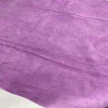 Load image into Gallery viewer, Lilac Flower Suede Leathe