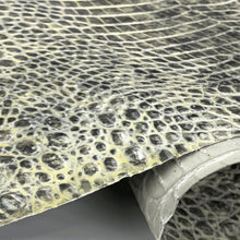 Load image into Gallery viewer, Pebble Croco Print Leather