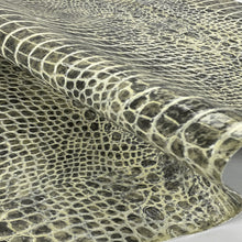 Load image into Gallery viewer, Pebble Croco Print Leather