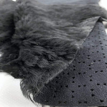 Load image into Gallery viewer, Black Perforated Sheepskin