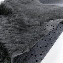 Load image into Gallery viewer, Black Perforated Sheepskin