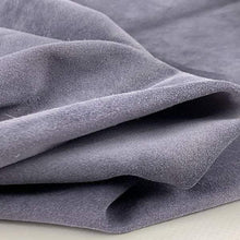 Load image into Gallery viewer, Mauve Split Suede Leather