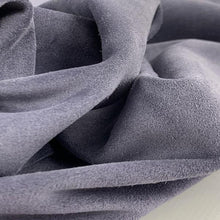 Load image into Gallery viewer, Mauve Split Suede Leather