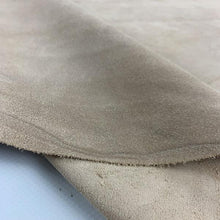 Load image into Gallery viewer, Light Nude Split Suede Leather