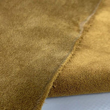 Load image into Gallery viewer, Peanut Butter Split Suede Leather