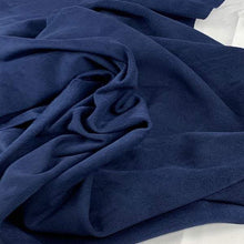 Load image into Gallery viewer, Dark Blue Split Suede Leather