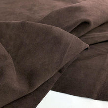 Load image into Gallery viewer, Dark Brown Split Suede Leather