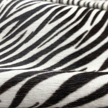 Load image into Gallery viewer, Zebra Print Ponyskin