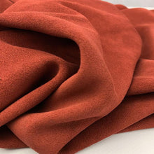 Load image into Gallery viewer, Tile Red Split Suede Leather