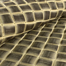 Load image into Gallery viewer, Beige Woven Stamped Leather