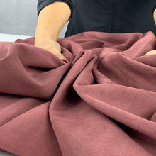 Load image into Gallery viewer, Dusty Mauve Split Suede Leather