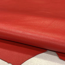 Load image into Gallery viewer, Red Nappa Leather