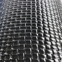 Load image into Gallery viewer, Black Glossy Stamped Leather