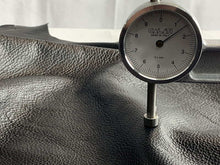 Load image into Gallery viewer, Black Textured (Dollaro) Leather