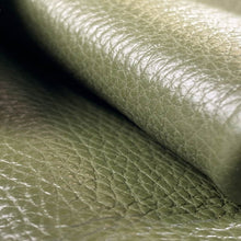 Load image into Gallery viewer, Olive Green Textured Upholstery Leather