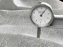 Load image into Gallery viewer, Light Grey Snake Print Leather