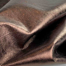 Load image into Gallery viewer, Chocolate Metallic Goatskin