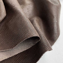 Load image into Gallery viewer, Brown Lizard Print Leather