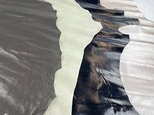 Load image into Gallery viewer, Grey and Blue tones Goatskin