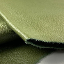 Load image into Gallery viewer, Olive Green Textured Upholstery Leather