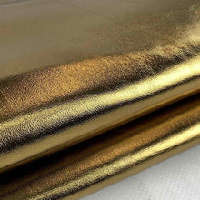 Load image into Gallery viewer, Gold Metallic Goatskin