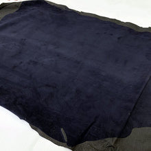 Load image into Gallery viewer, Dark blue Stretch Suede leather