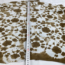 Load image into Gallery viewer, Brown Tie Dye Printed Leather