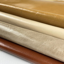 Load image into Gallery viewer, Tan and Brown Goatskin