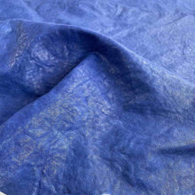 Load image into Gallery viewer, Blue goatskin