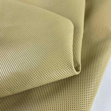 Load image into Gallery viewer, Beige Perforated Leather