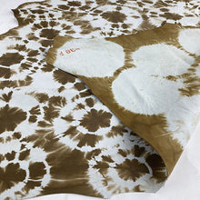 Load image into Gallery viewer, Brown Tie Dye Printed Leather