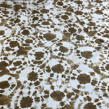 Load image into Gallery viewer, Brown Tie Dye Printed Leather