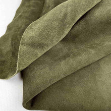 Load image into Gallery viewer, Dark Tea Suede Leather